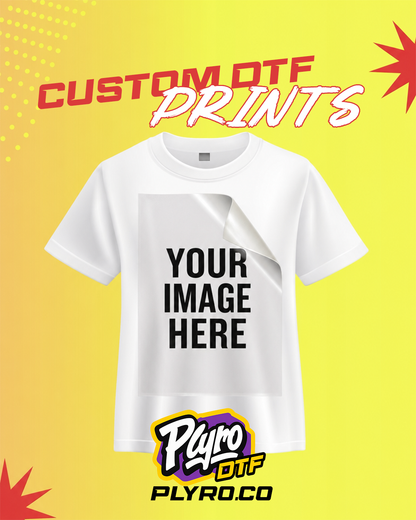 Custom DTF Transfers for T-Shirts | Ready-to-Press
