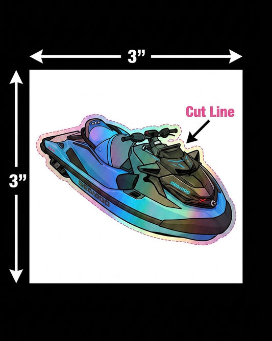 Custom Holographic Stickers | Waterproof Vinyl