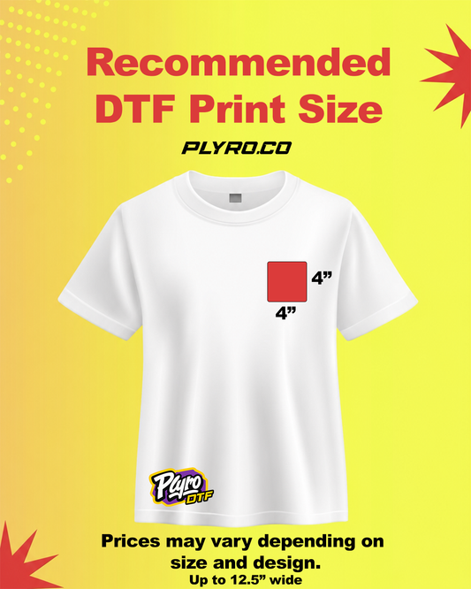 Custom DTF Transfers for T-Shirts | Ready-to-Press