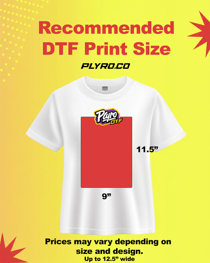 Custom DTF Transfers for T-Shirts | Ready-to-Press