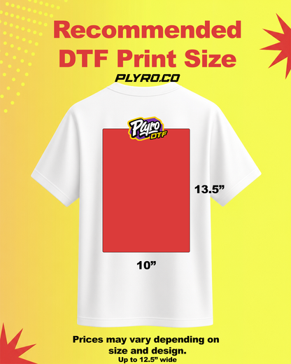 Custom DTF Transfers for T-Shirts | Ready-to-Press